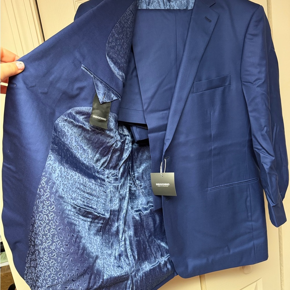 Indochino Blue Suit